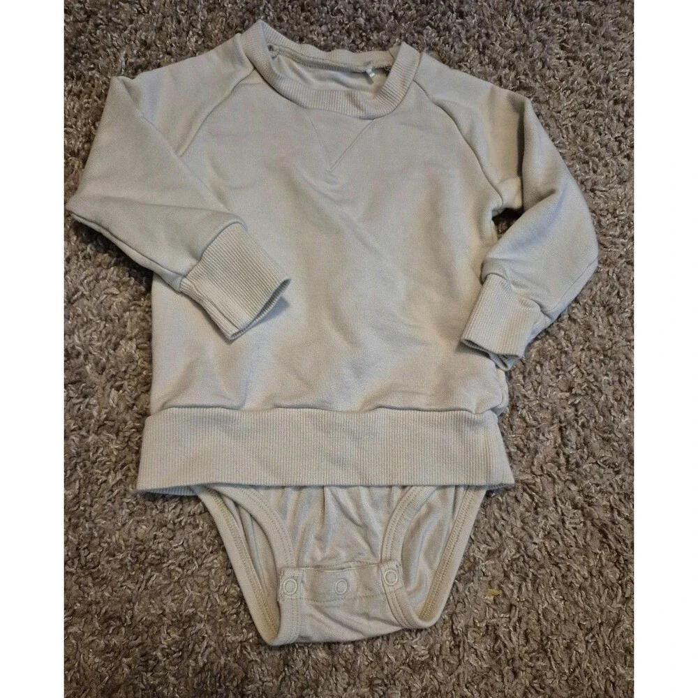 Black sheep baby sweatshirt bodysuit size 6-9 months